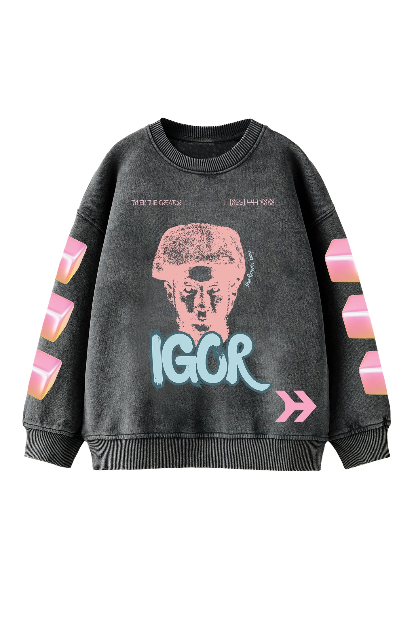 Tyler The Creator Designed Oversized Sweatshirt