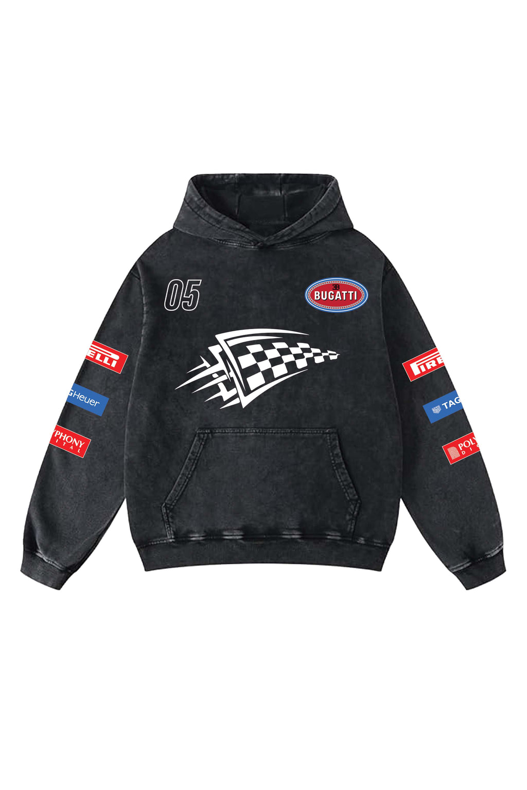 Bugatti  Designed Oversized Hoodie