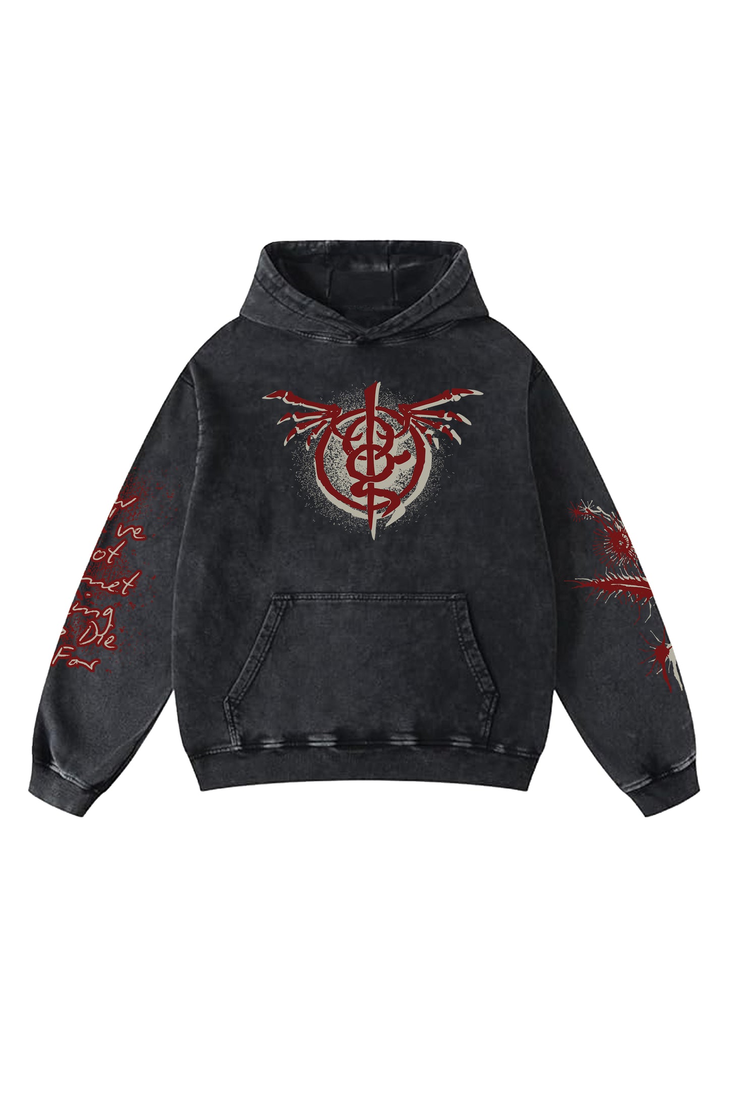 Lamb Of God Designed Oversized Hoodie