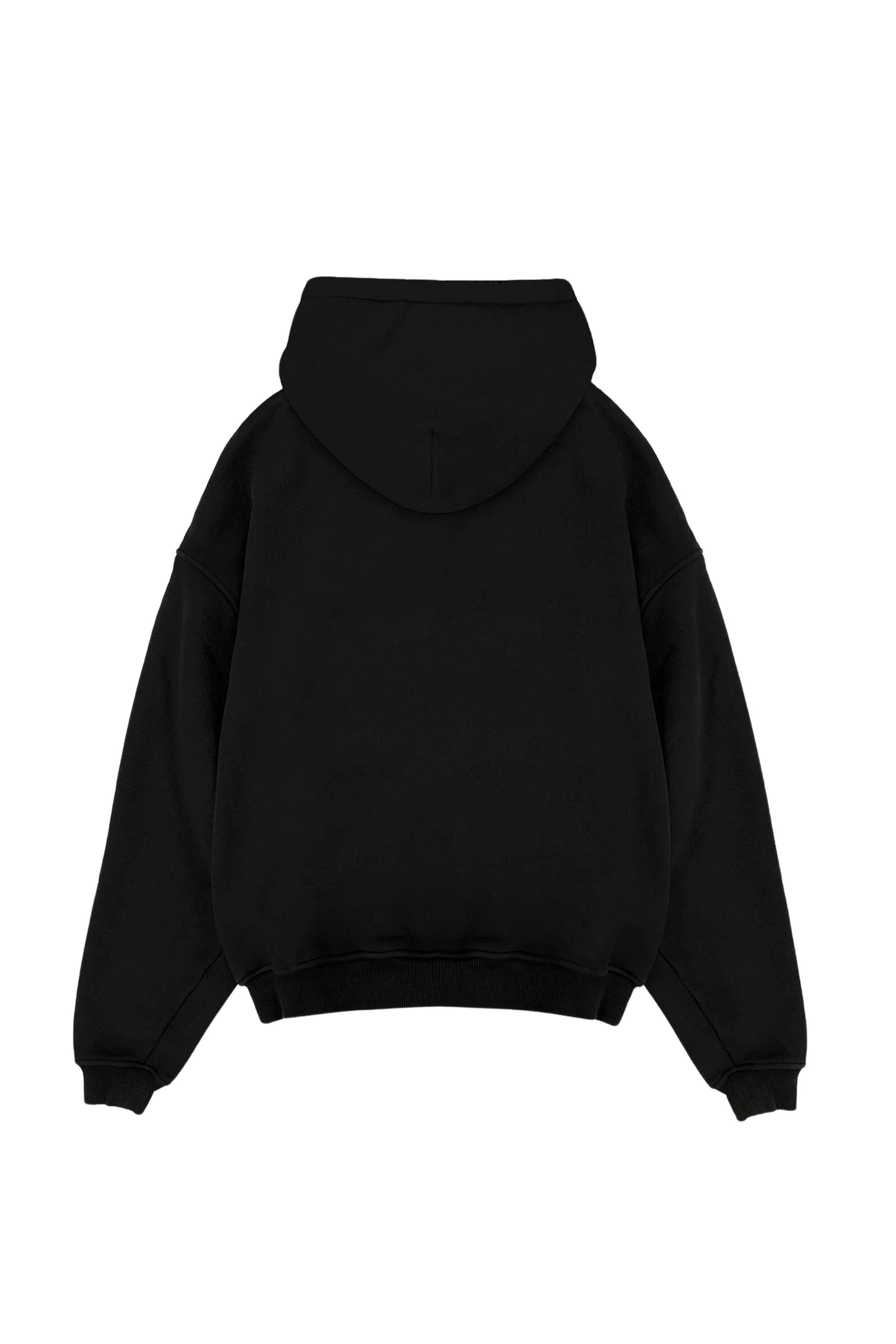 Purely Black Oversized Hoodie