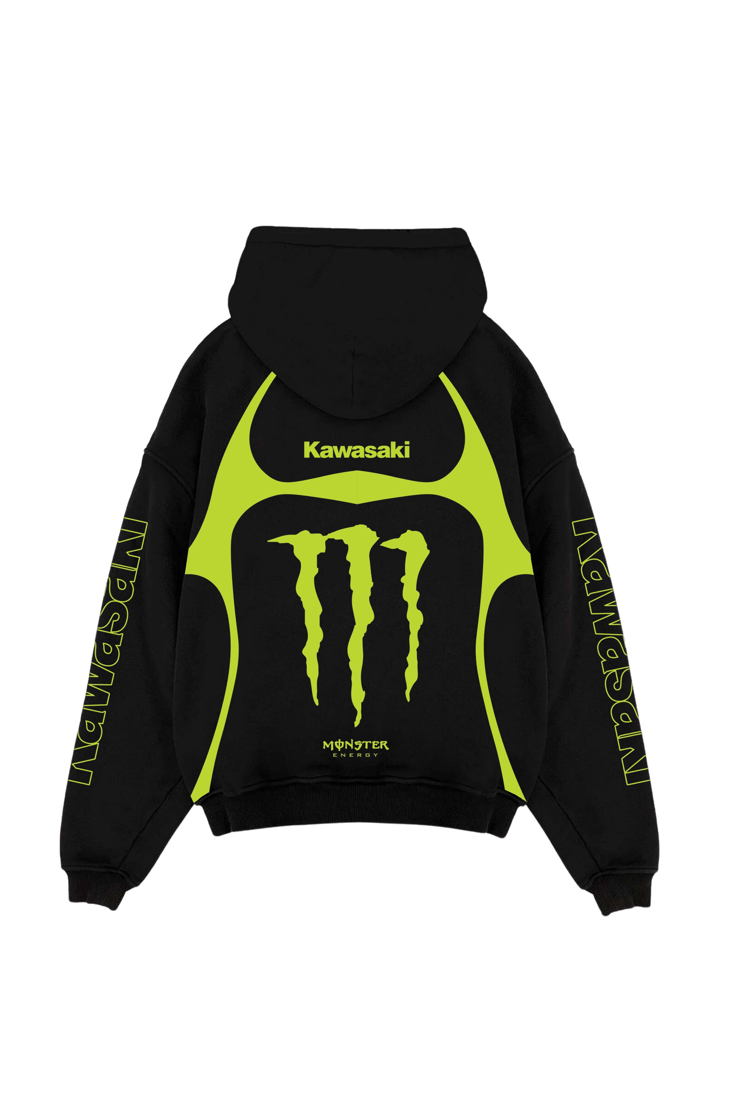 Kawasaki Designed Oversized Hoodie