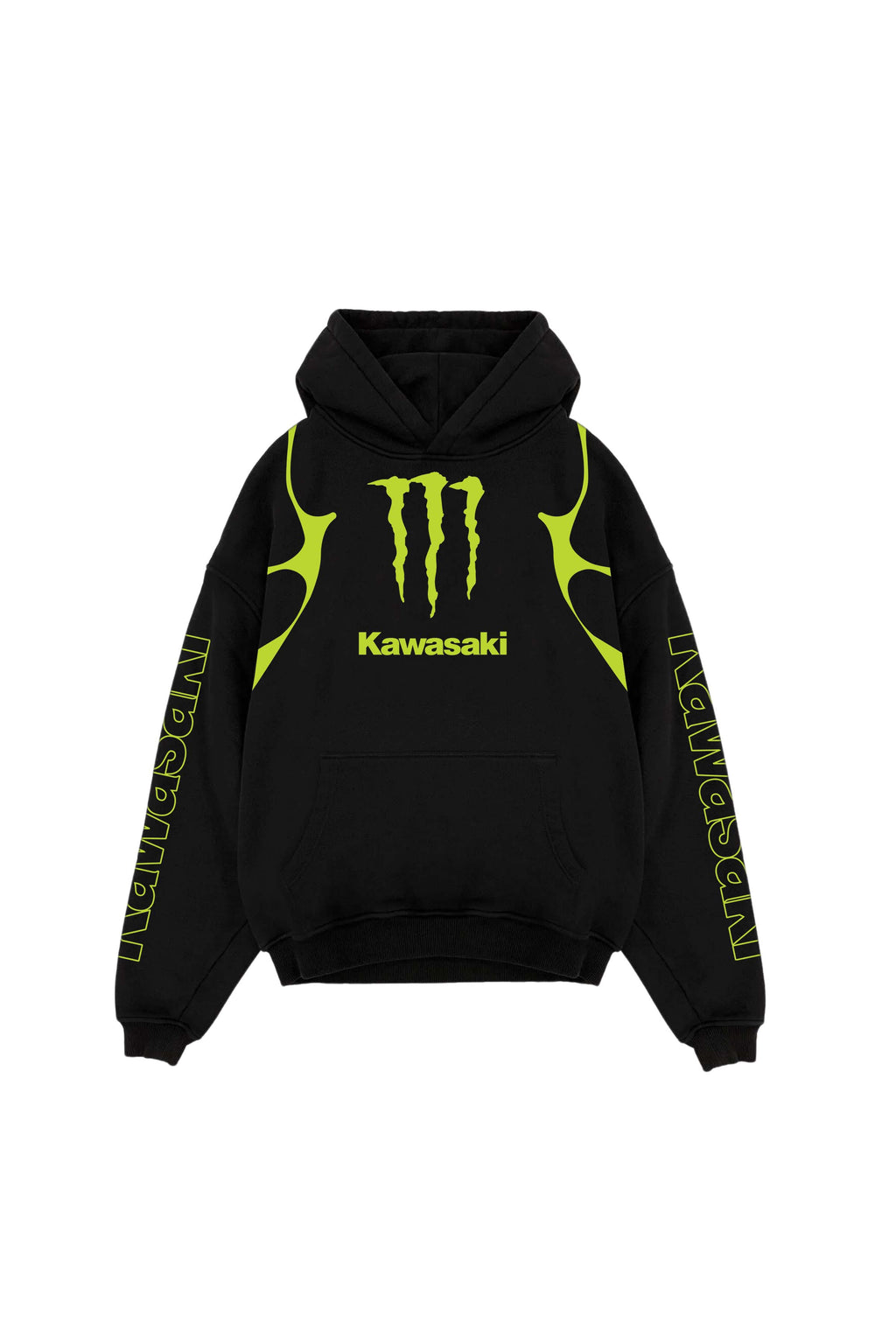Kawasaki Designed Oversized Hoodie