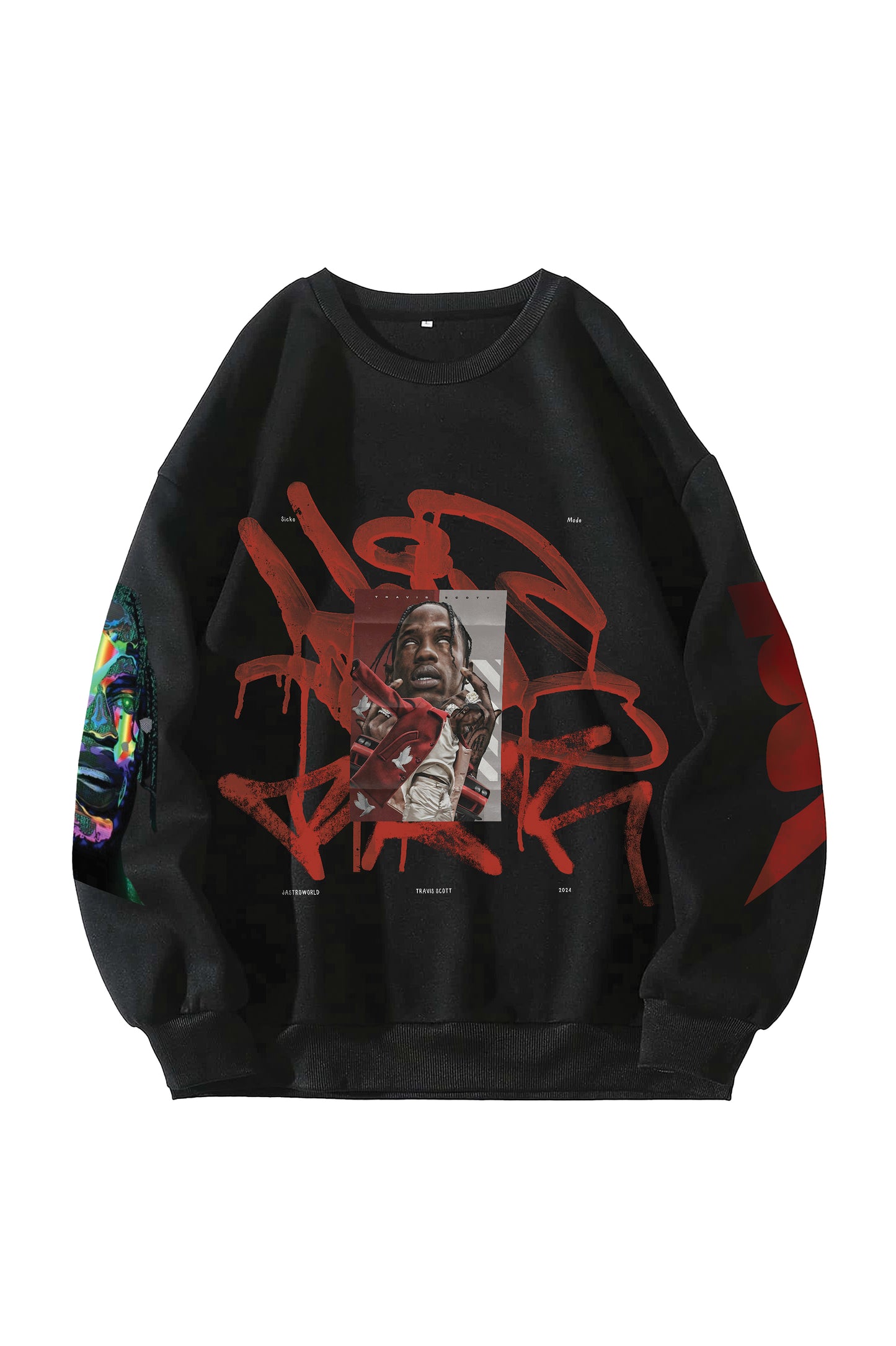 Travis Scott Designed Oversized Sweatshirt