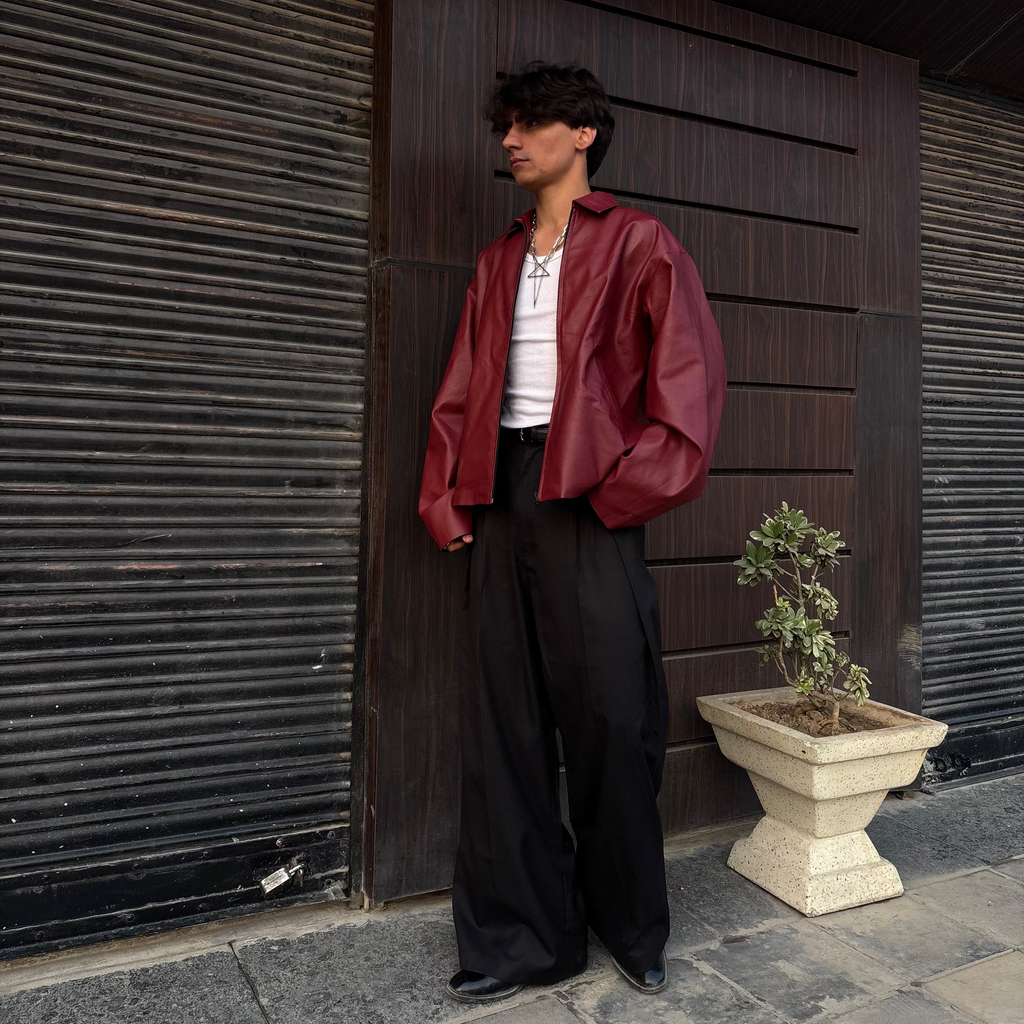 The Cardinal Leather Jacket