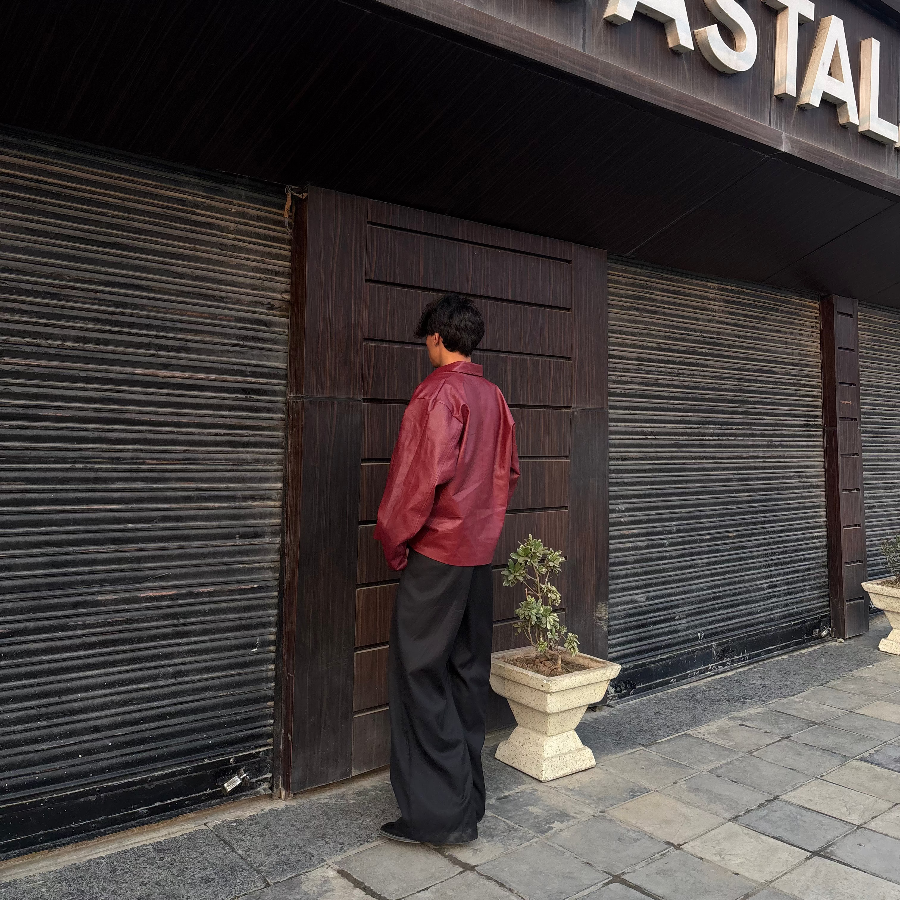 The Cardinal Leather Jacket