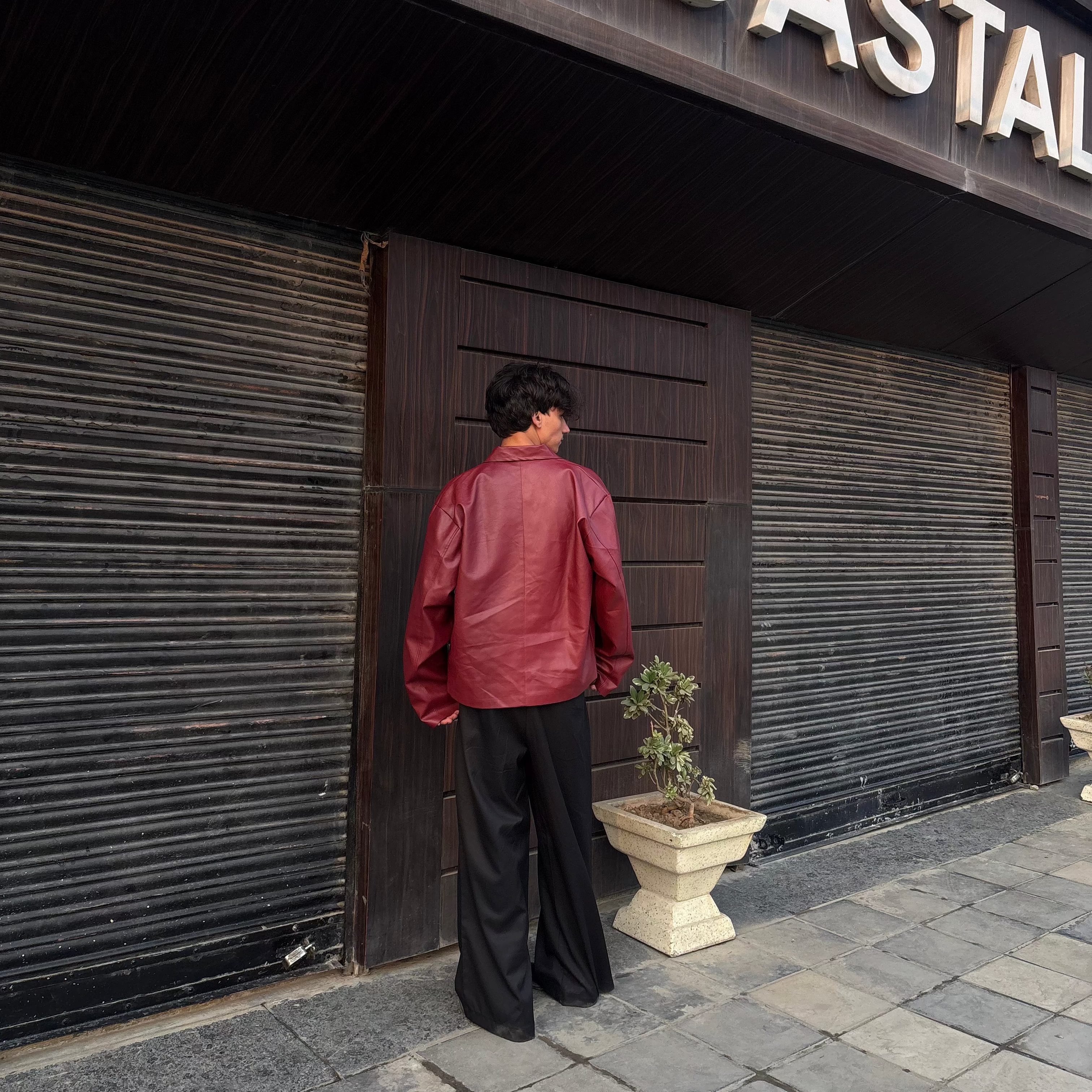 The Cardinal Leather Jacket