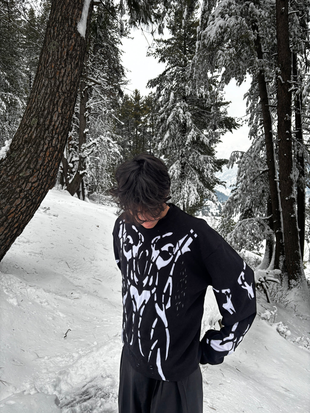 WRAITH FORM WAFFLE TEE