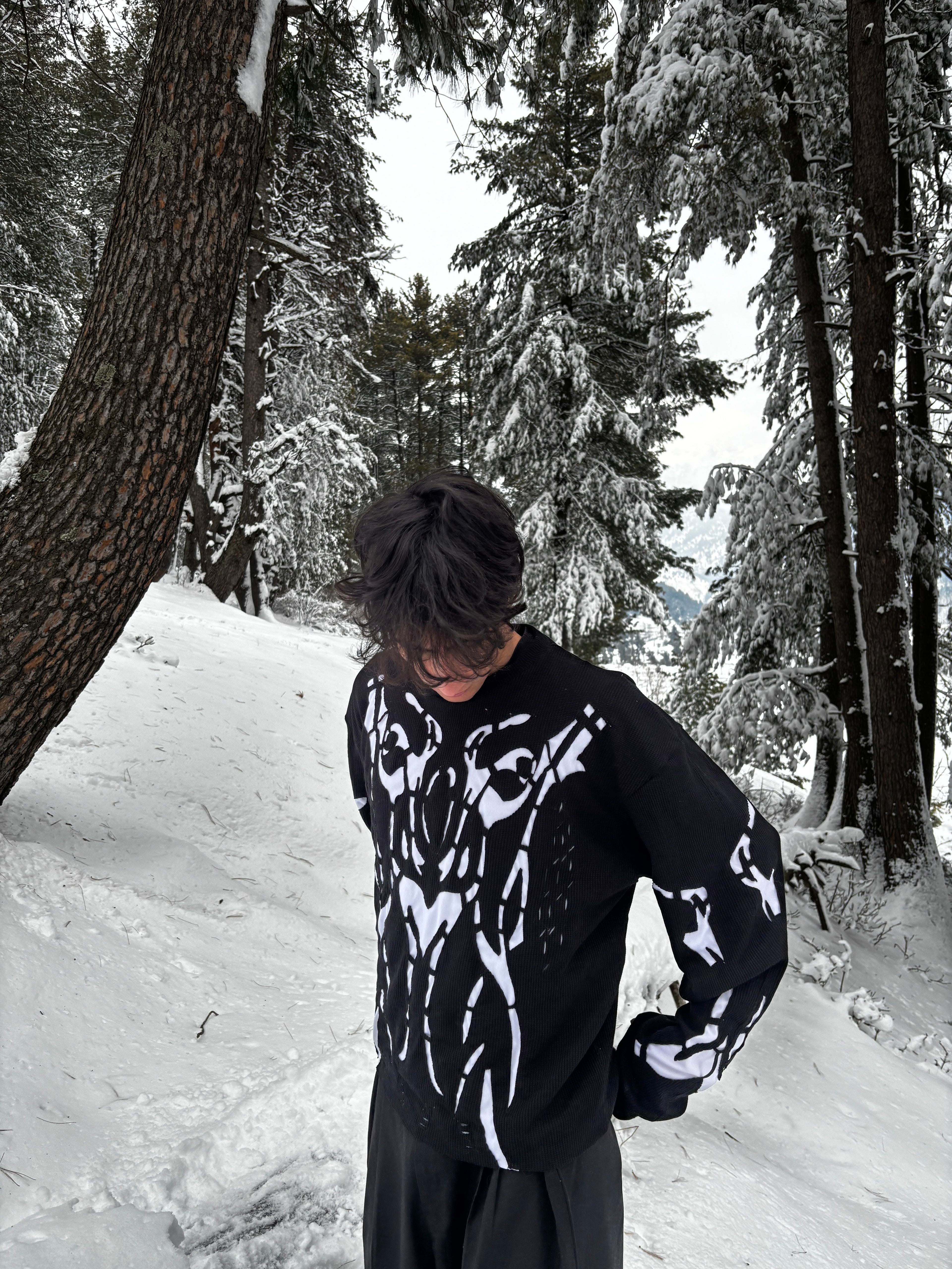 WRAITH FORM WAFFLE TEE