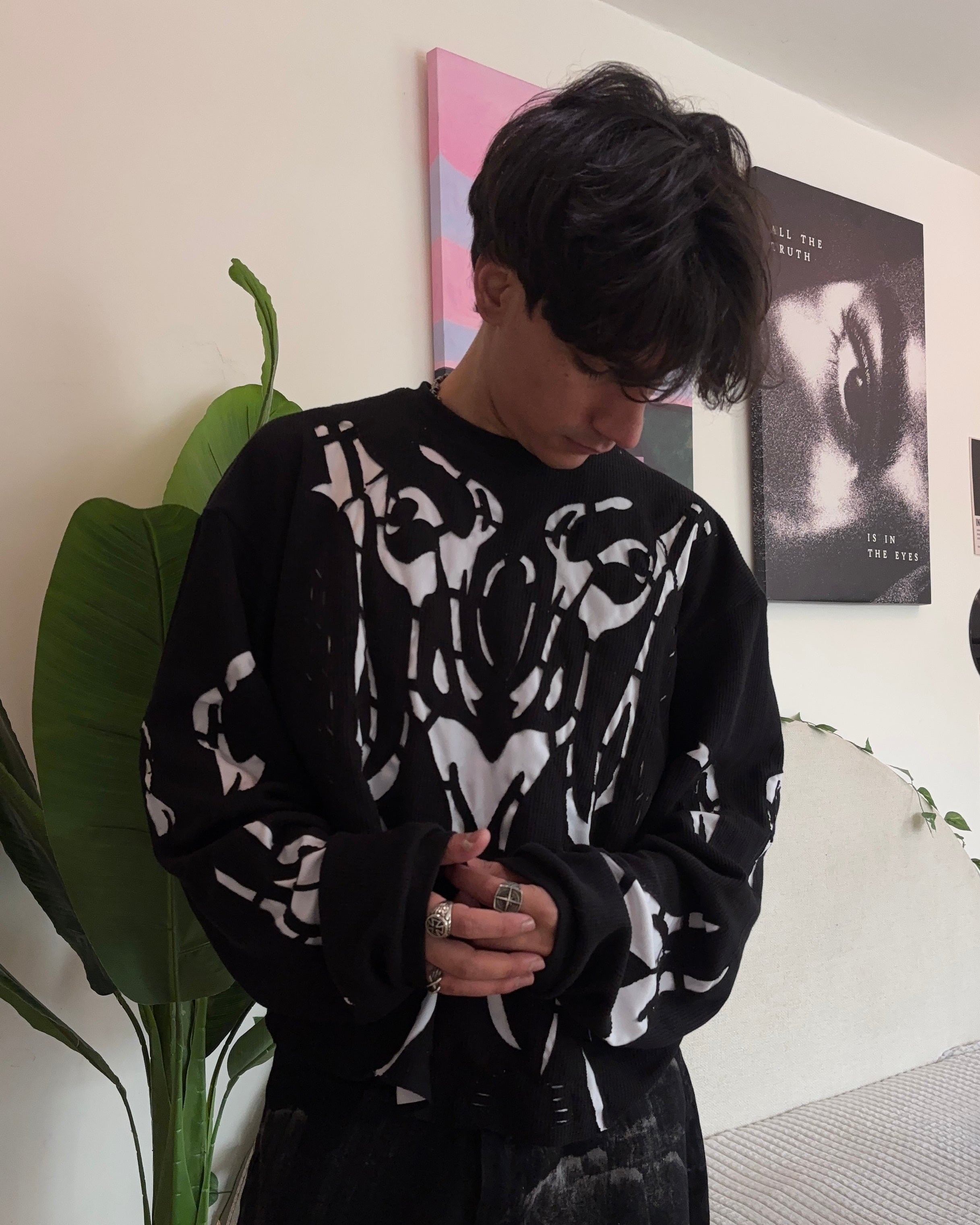 WRAITH FORM WAFFLE TEE