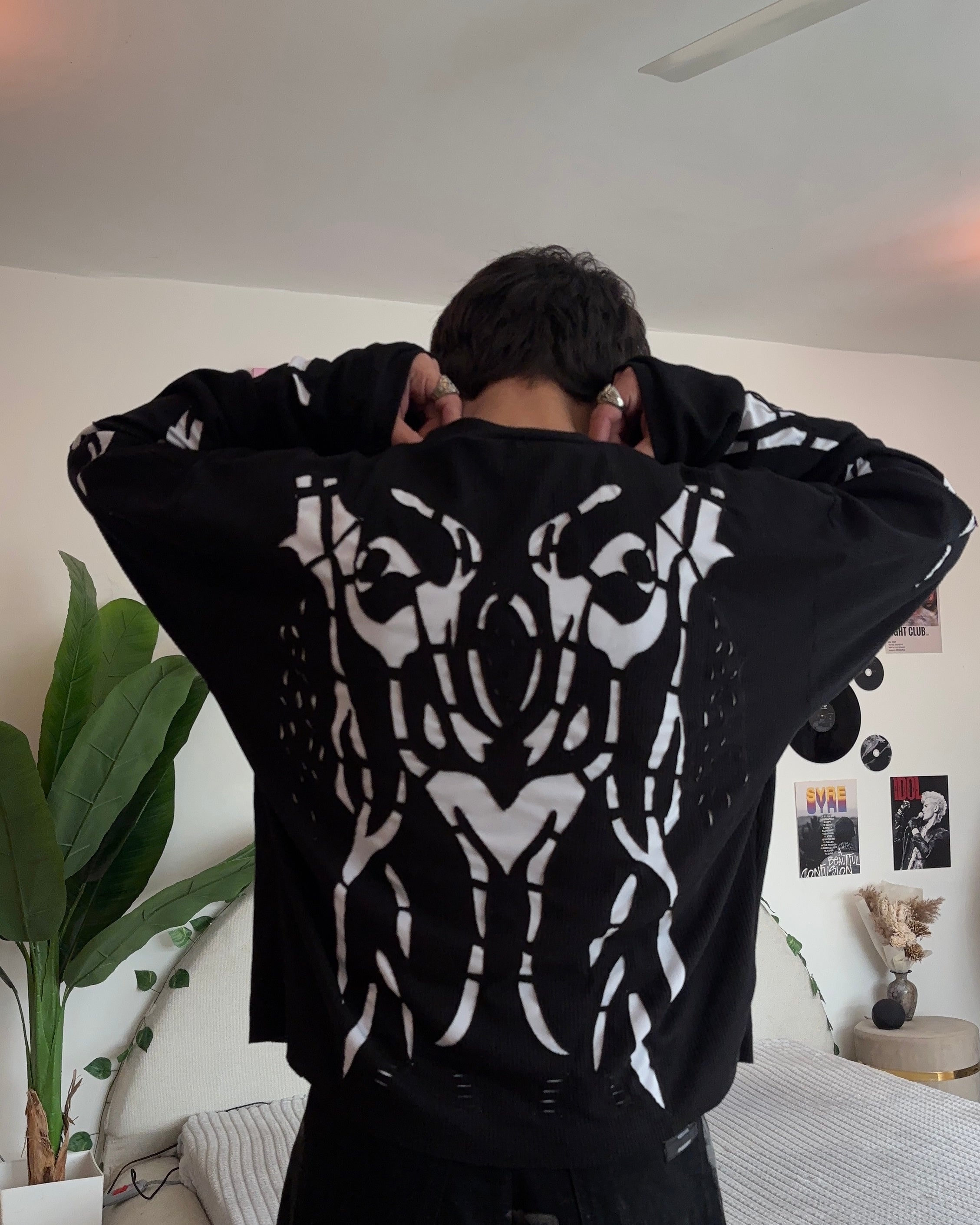 WRAITH FORM WAFFLE TEE