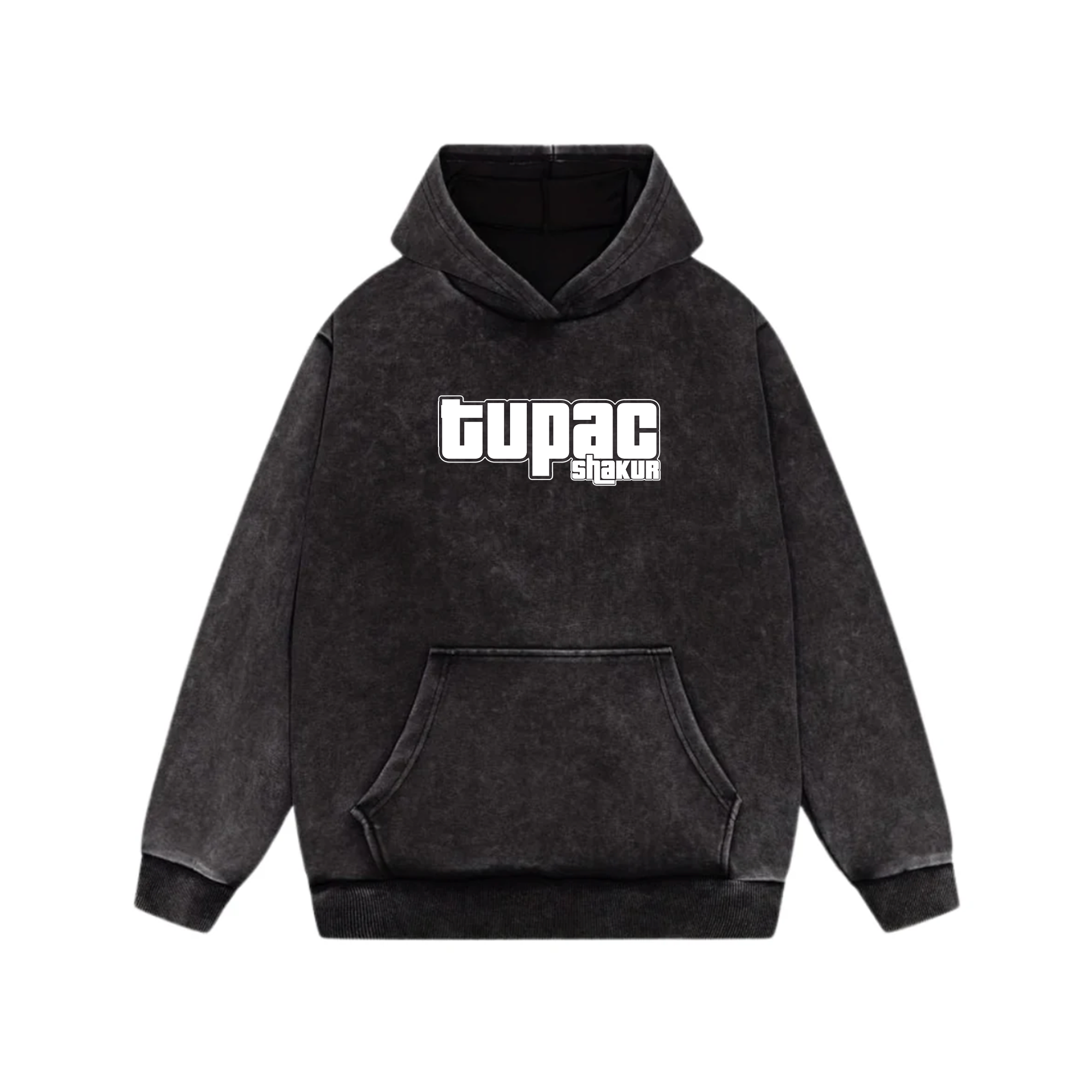 Outlaw Acid Wash Oversized Hoodie