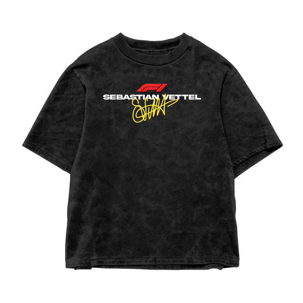 Danke Acid Wash Oversized Tee