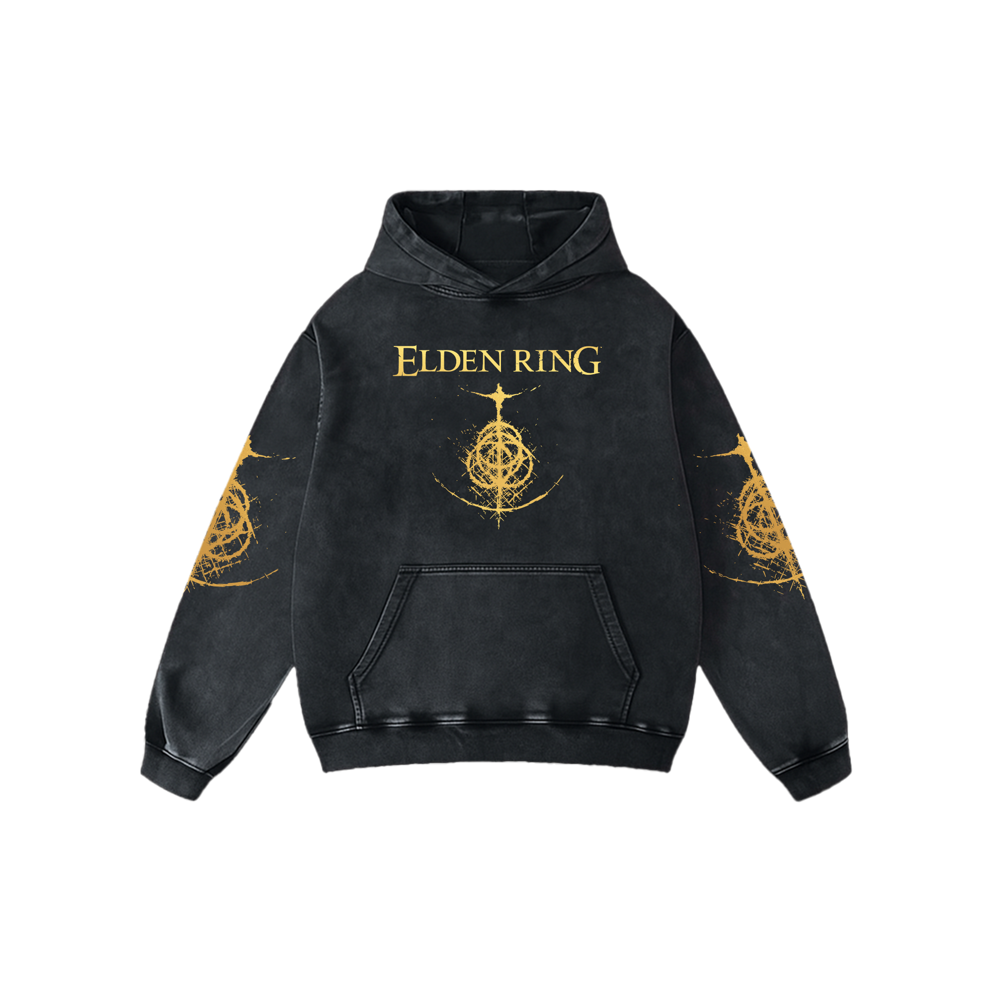 Elden Ring Acid Wash Hoodie