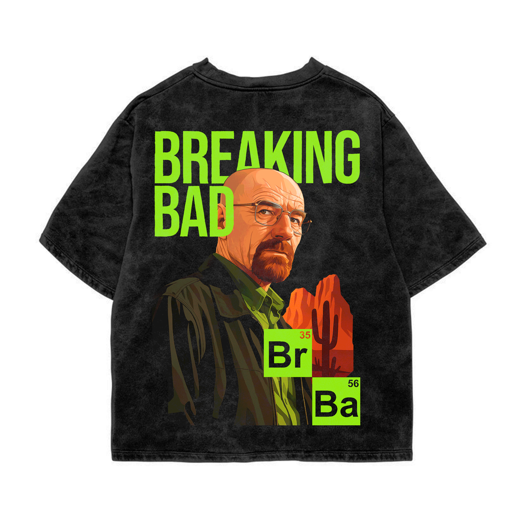 Breaking Bad Acid Wash Oversized tee