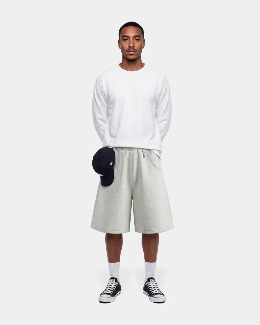 Grey Pocket Sweatshorts