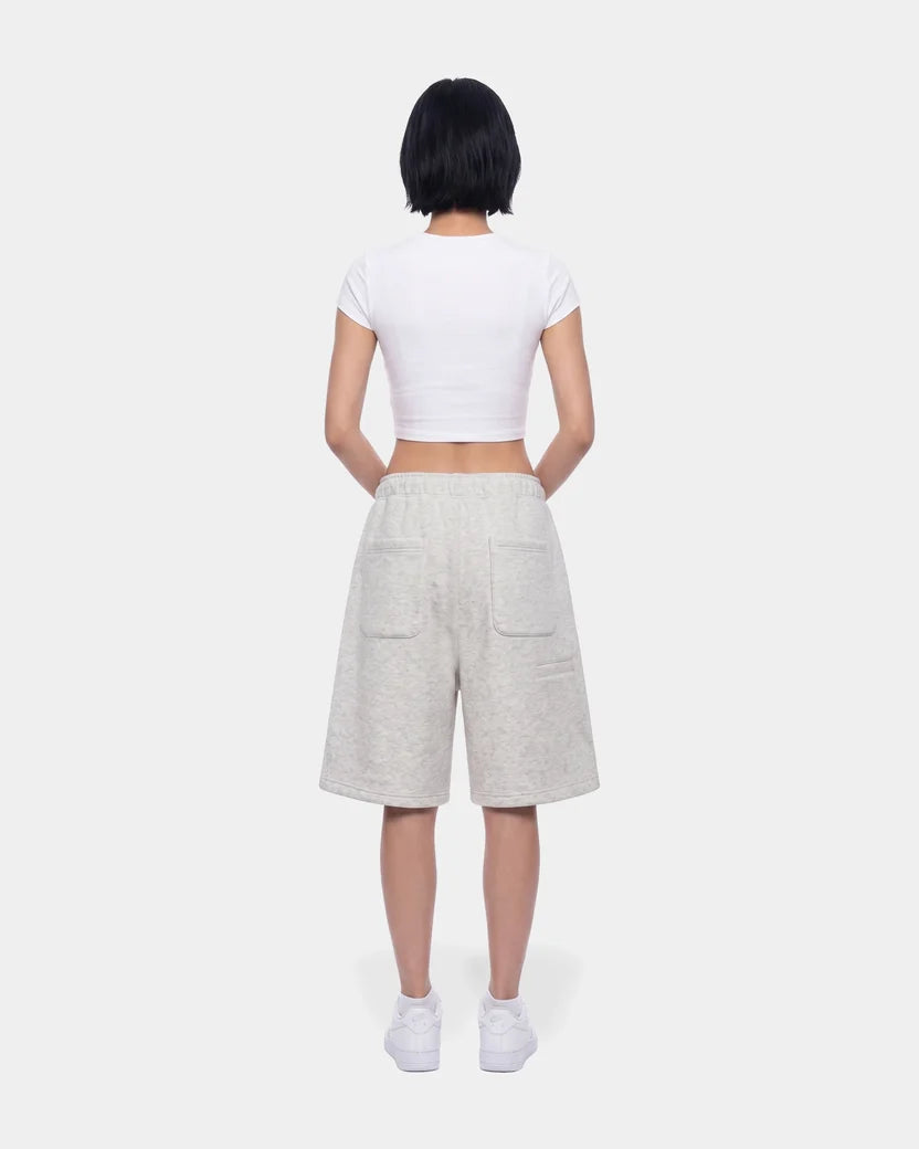 Grey Pocket Sweatshorts