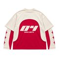 Iconic Red Fake Sleeve Tee