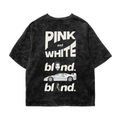 Blond Acid Wash Oversized Tee