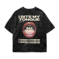 Steve Lacy Acid Wash Oversized Tee