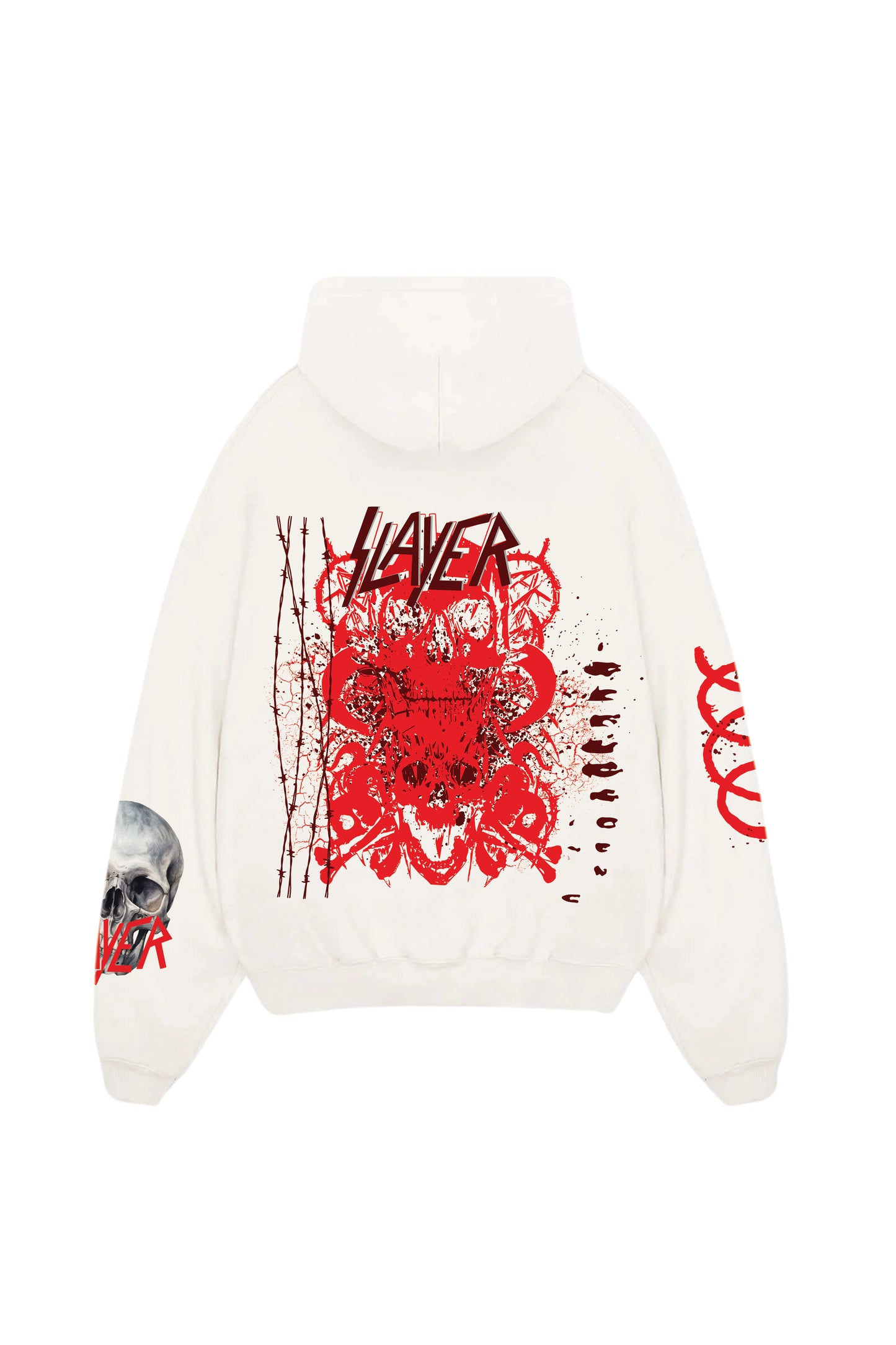 Slayer Designed Oversized Hoodie