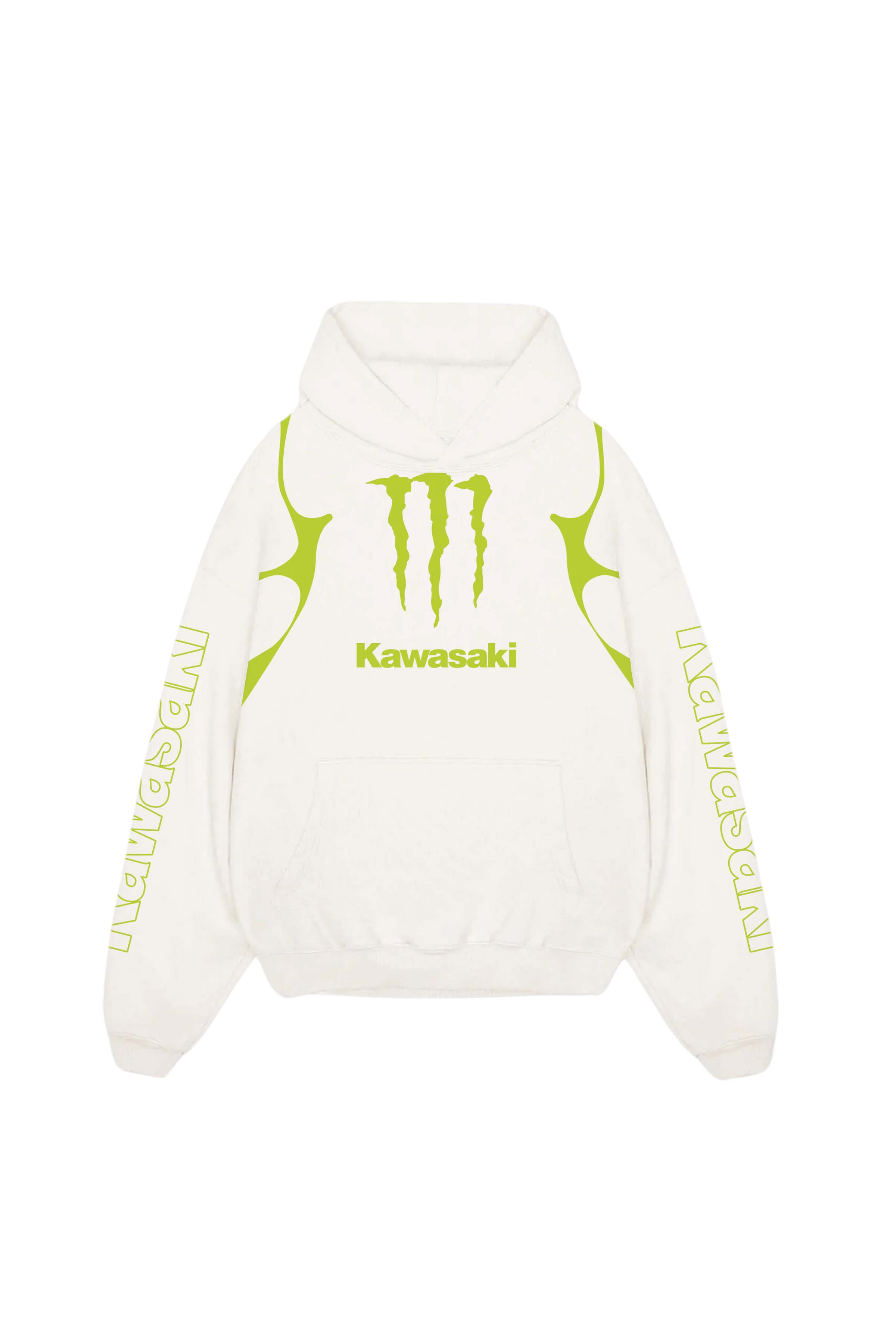 Kawasaki Designed Oversized Hoodie – Iconicmunk