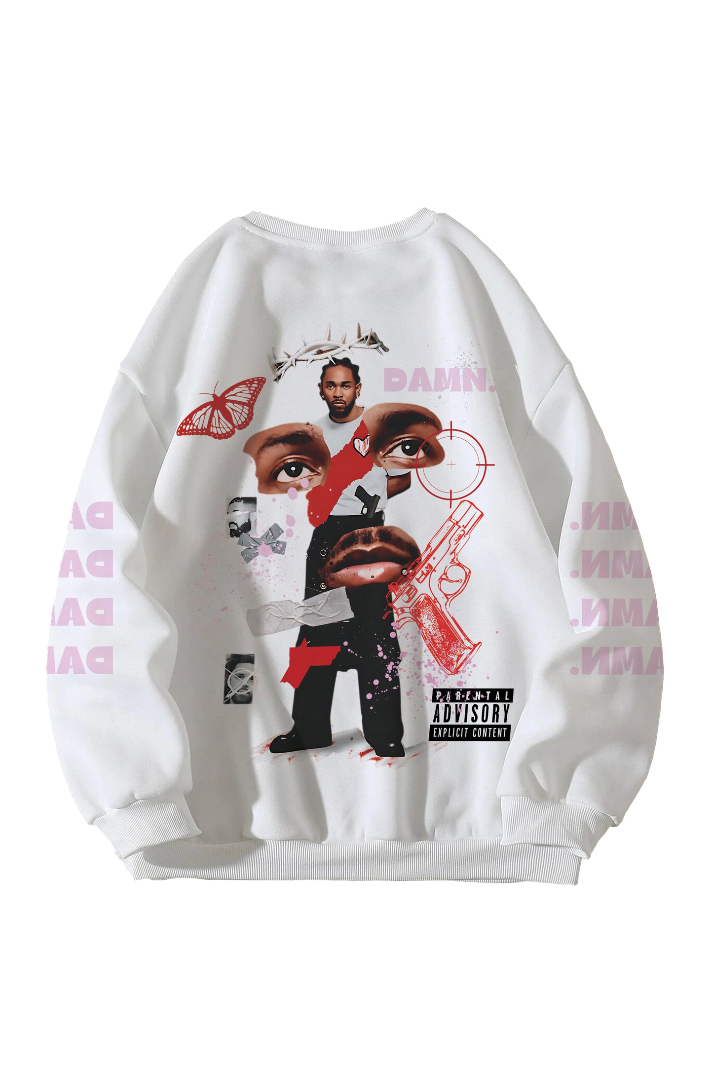 Kendrick Lamar Designed Oversized Sweatshirt