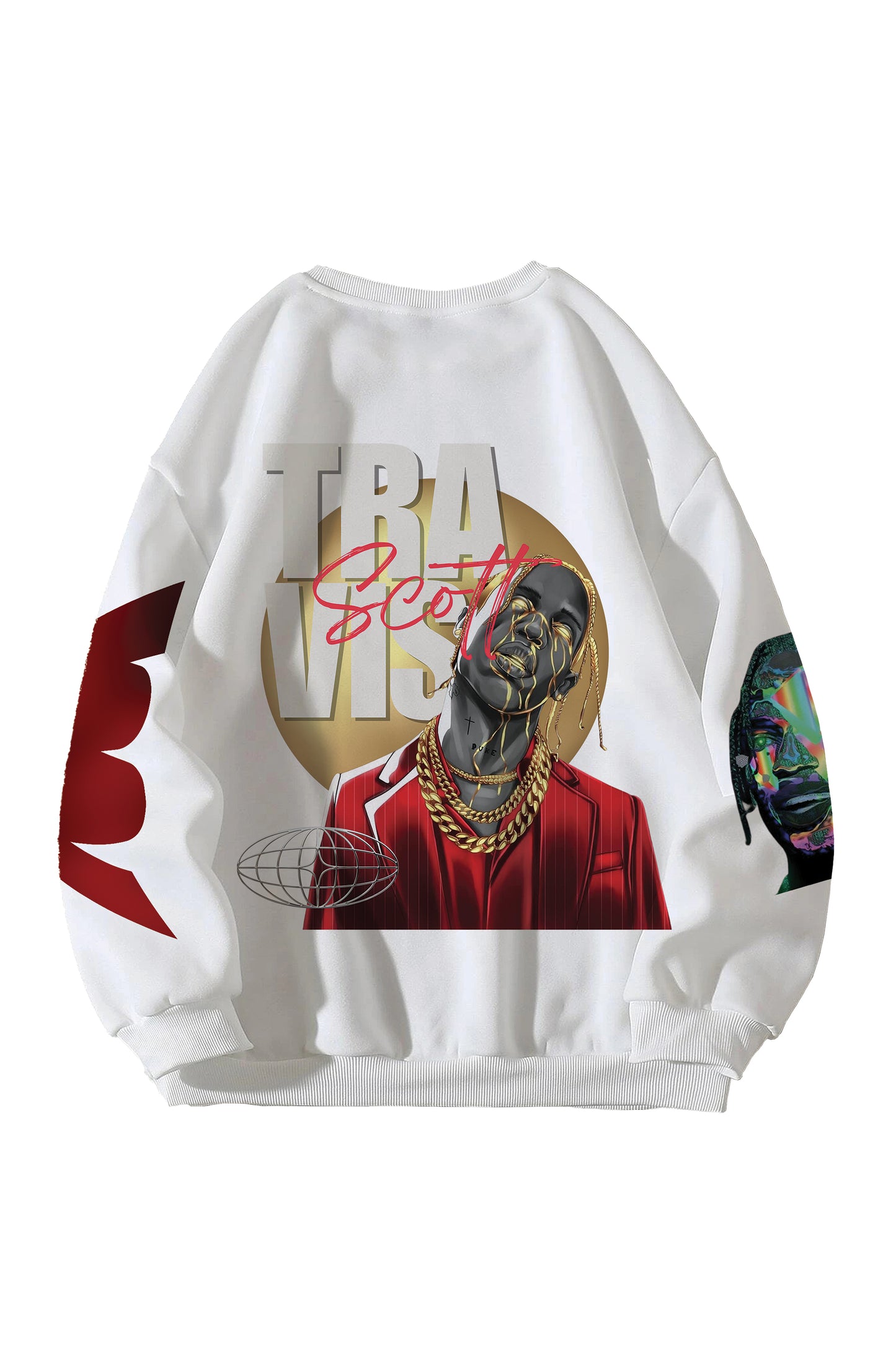 Travis Scott Designed Oversized Sweatshirt