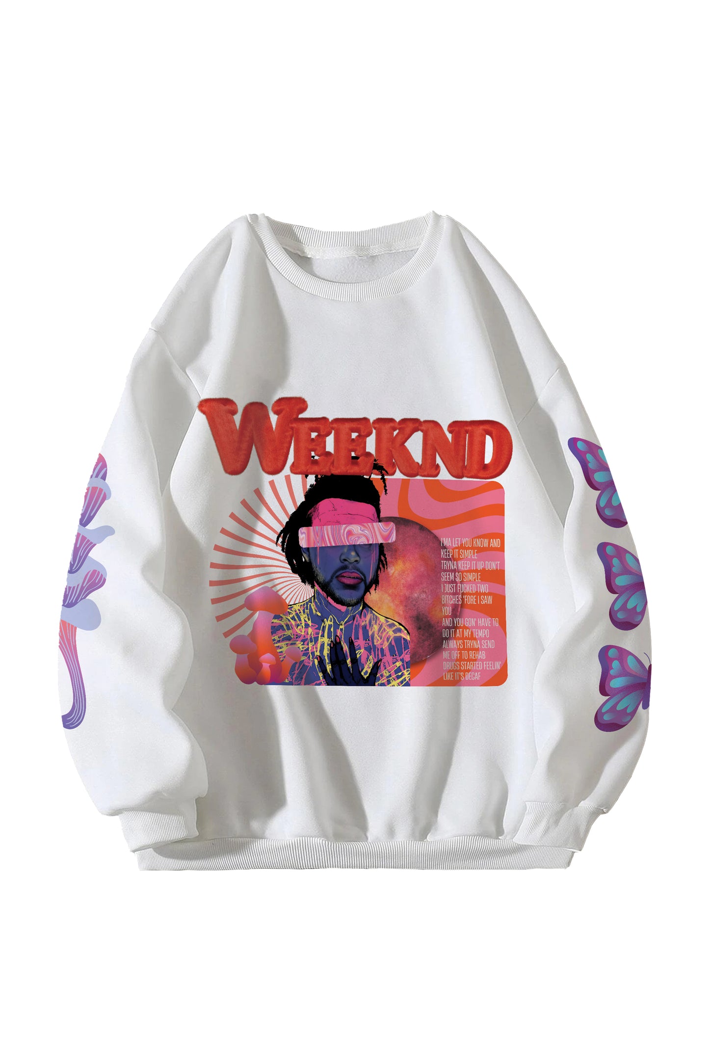 The Weekend Designed Oversized Sweatshirt