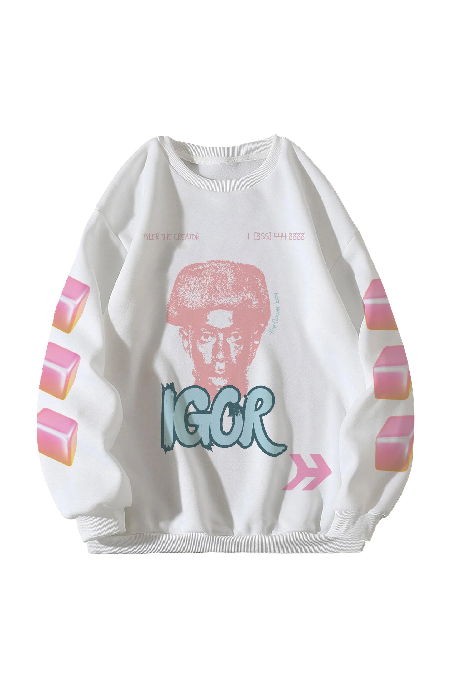 Tyler The Creator Designed Oversized Sweatshirt