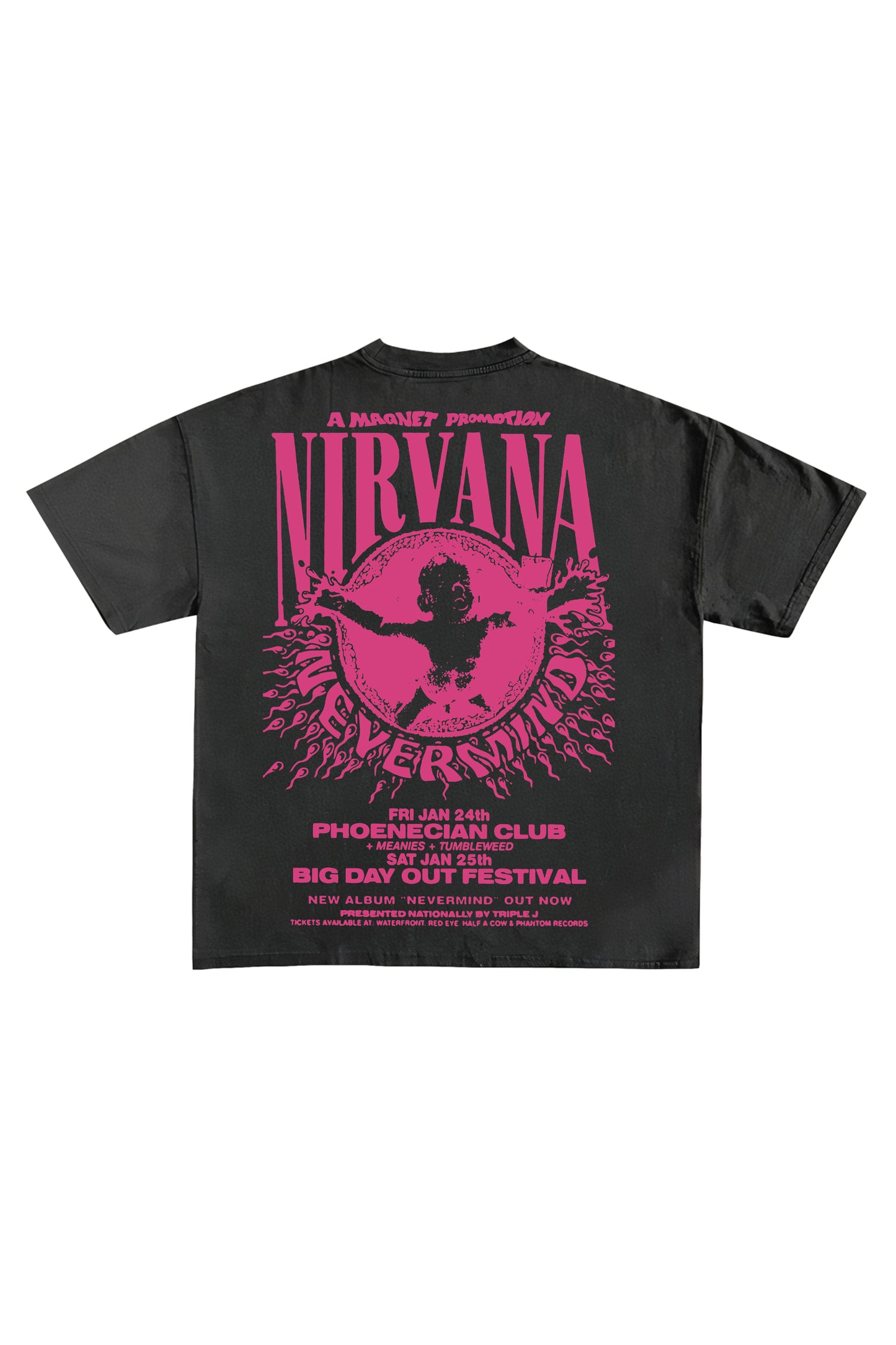 Nirvana Designed Oversized T-shirt