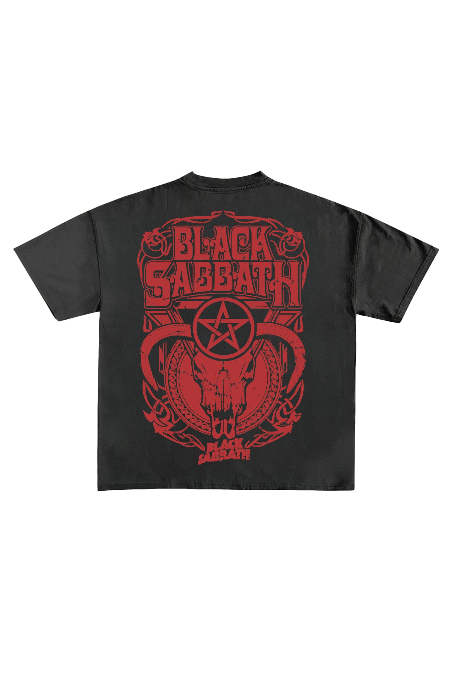 Black Sabbath Designed Oversized T-shirt