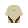 Obsidian Oversized Tee (Beige)