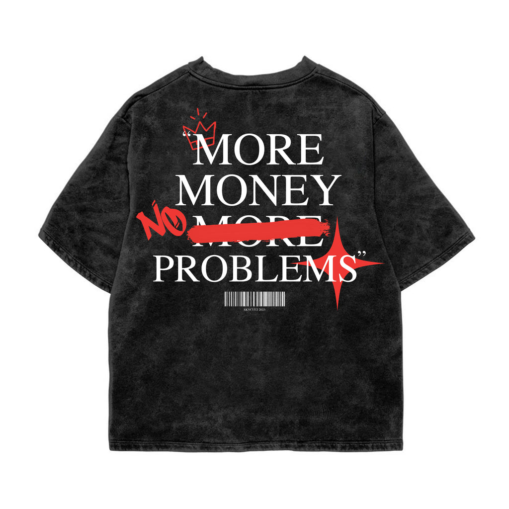 Drake Acid Wash Oversized Tee
