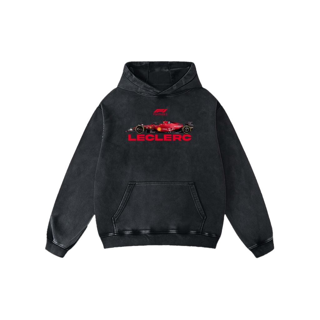 Monaco Acid Wash Oversized Hoodie