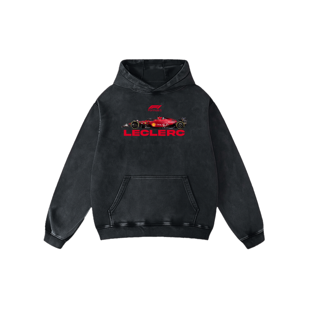 Monaco Acid Wash Oversized Hoodie