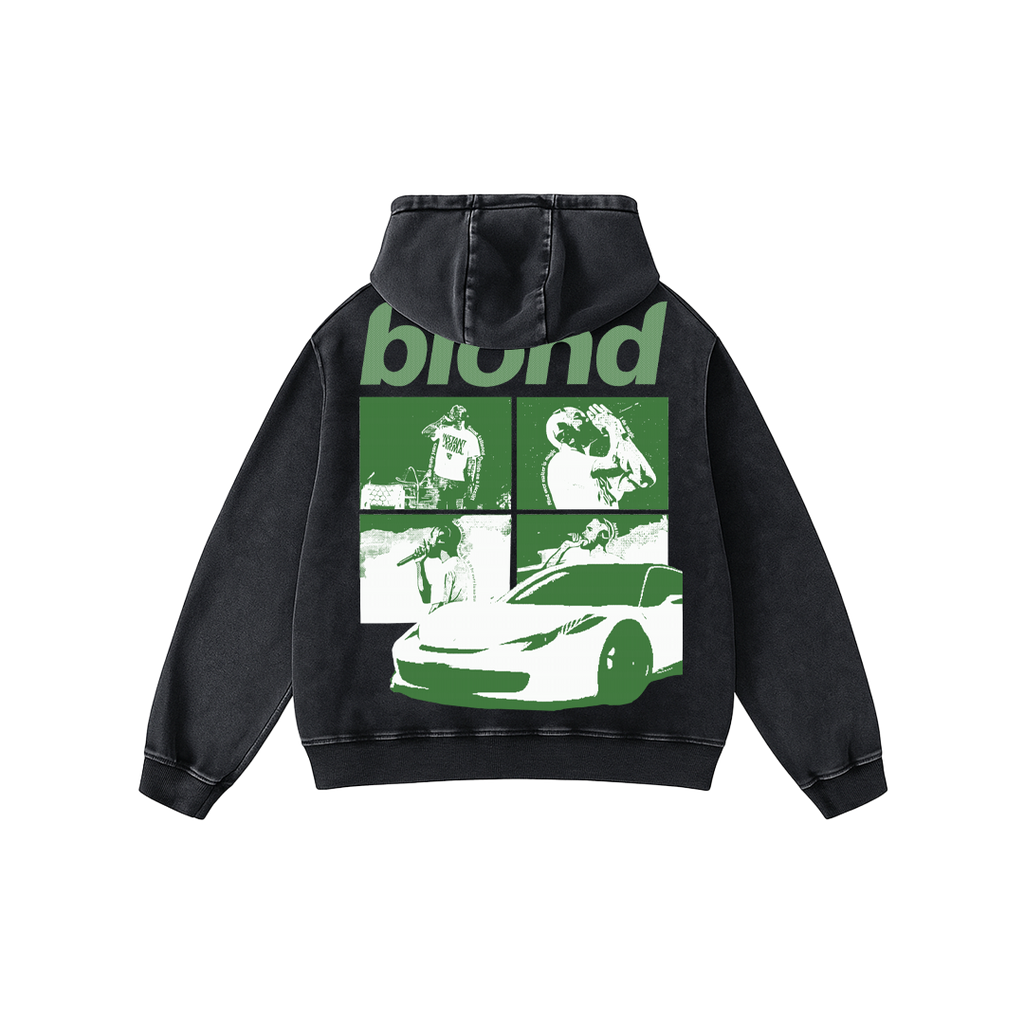White Ferrari Oversized Hoodie