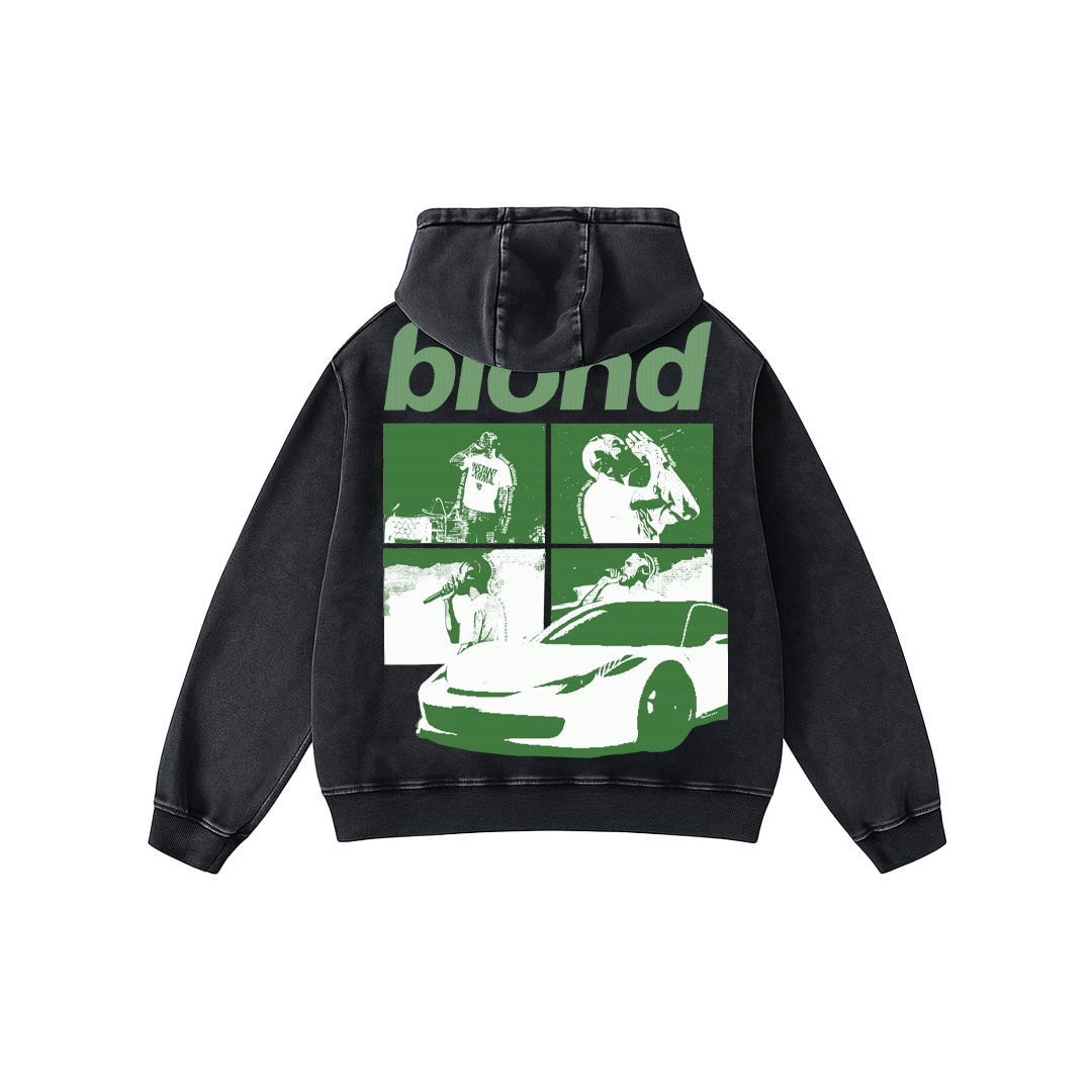 White Ferrari Oversized Hoodie
