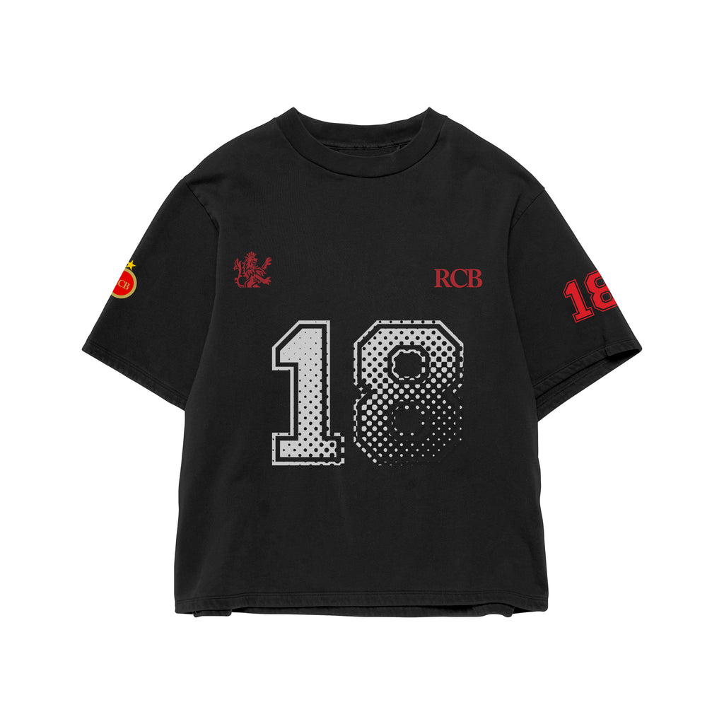 RCB King 18 Oversized Tee