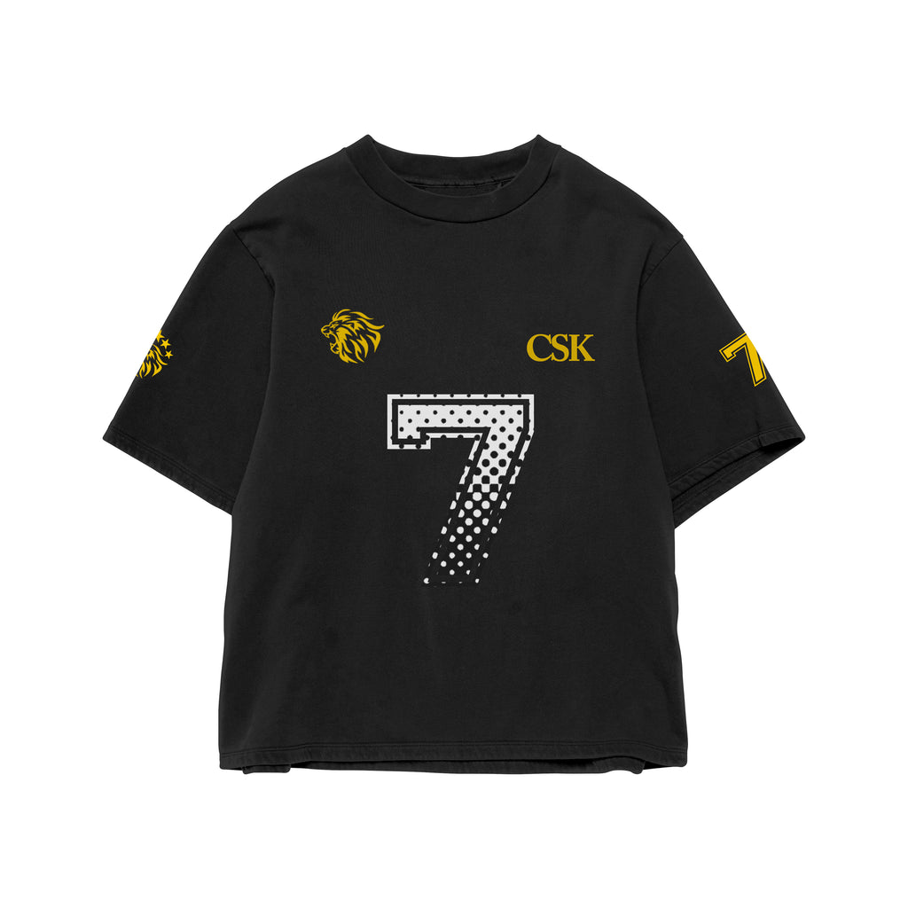 CSK Captain 7 Oversized Tee