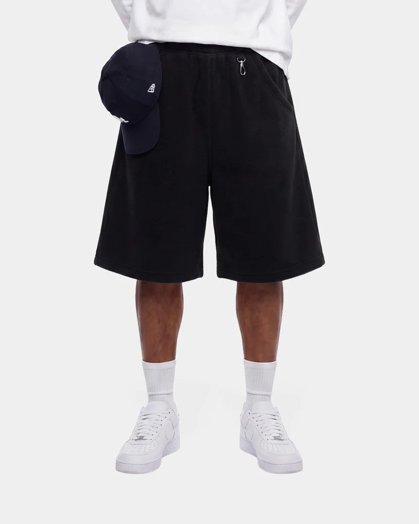 Black Pocket Sweatshorts