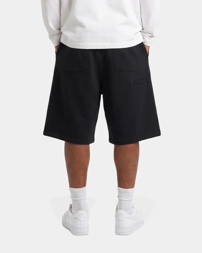 Black Pocket Sweatshorts