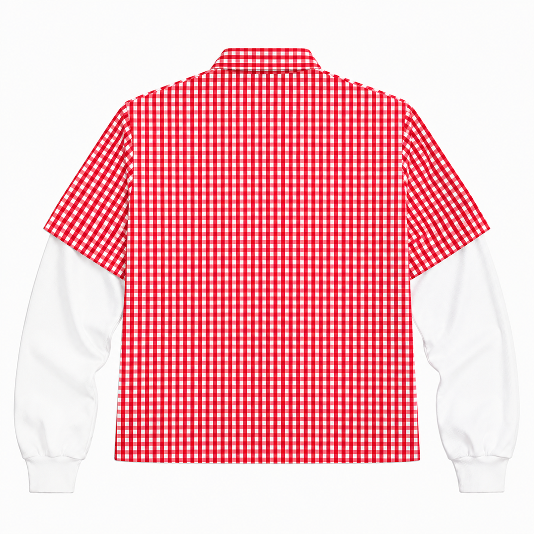 Cherry Circuit Layered Shirt