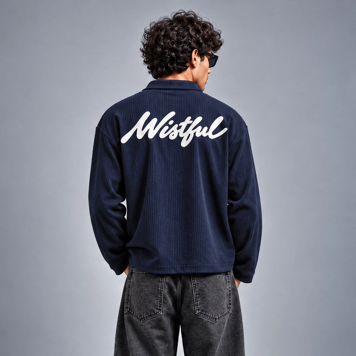 Mistful Ribbed Polo