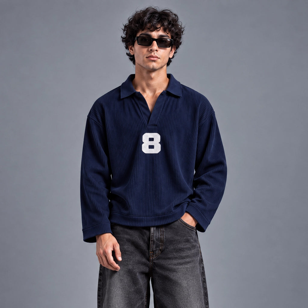 Elsewhere Ribbed Polo