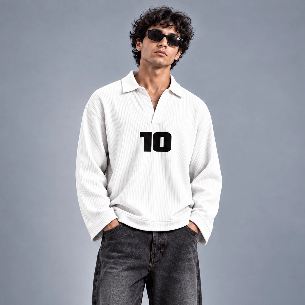 10 Moonchild Ribbed Polo