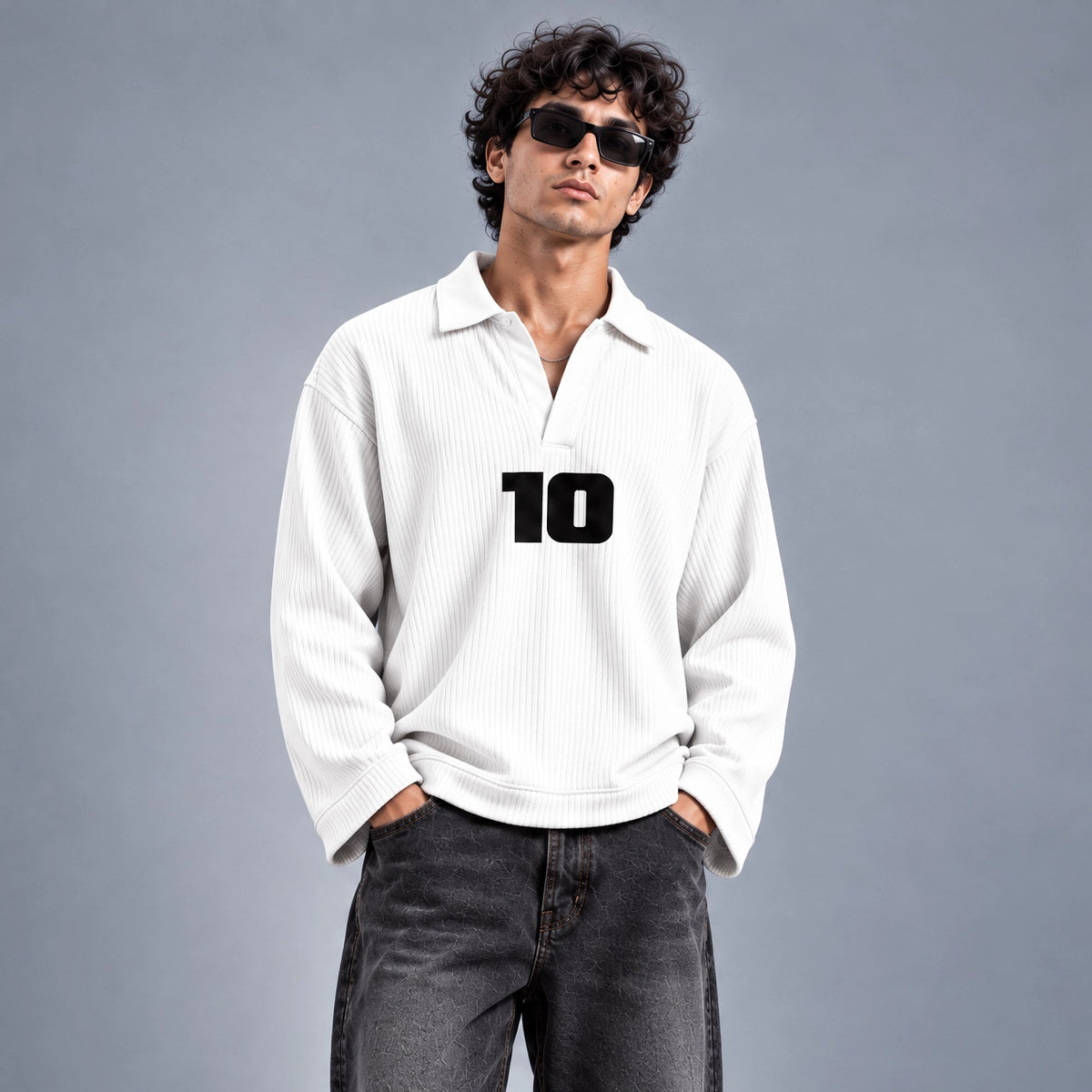 10 Moonchild Ribbed Polo