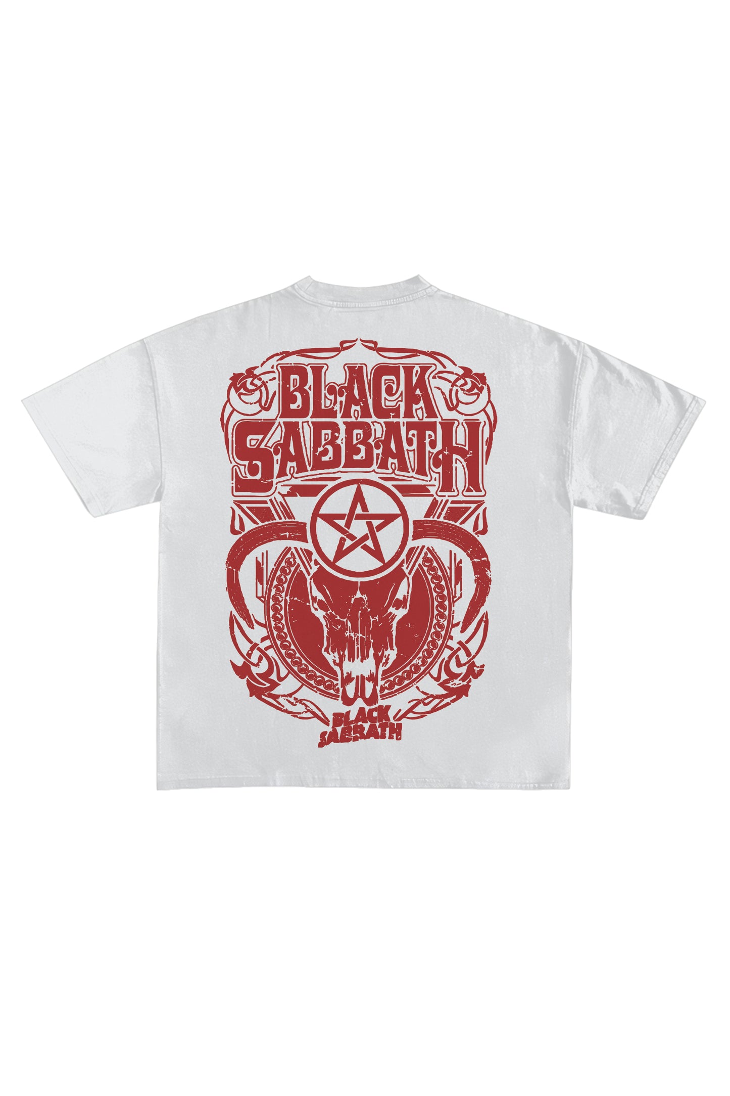 Black Sabbath Designed Oversized T-shirt