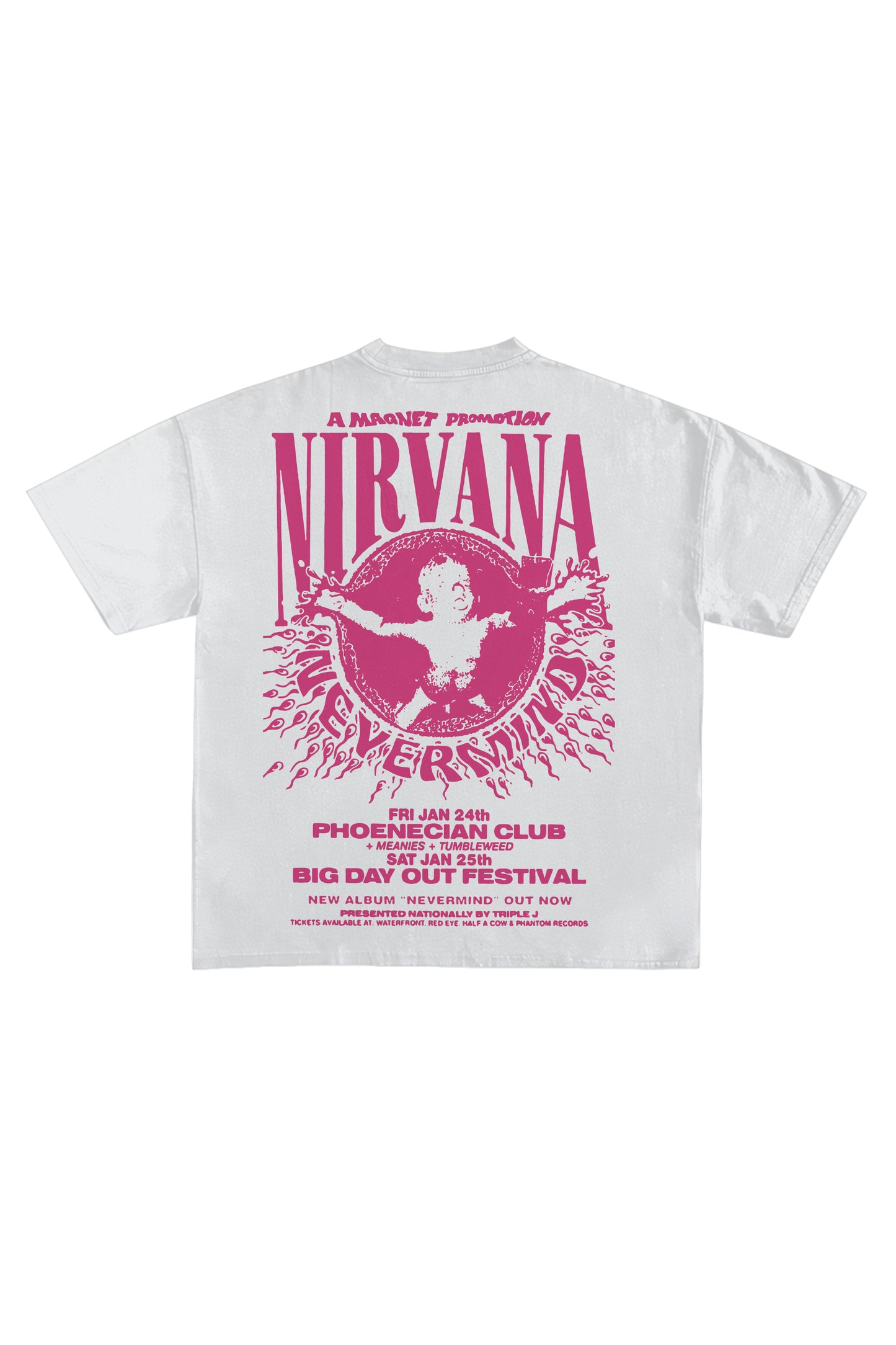 Nirvana Designed Oversized T-shirt