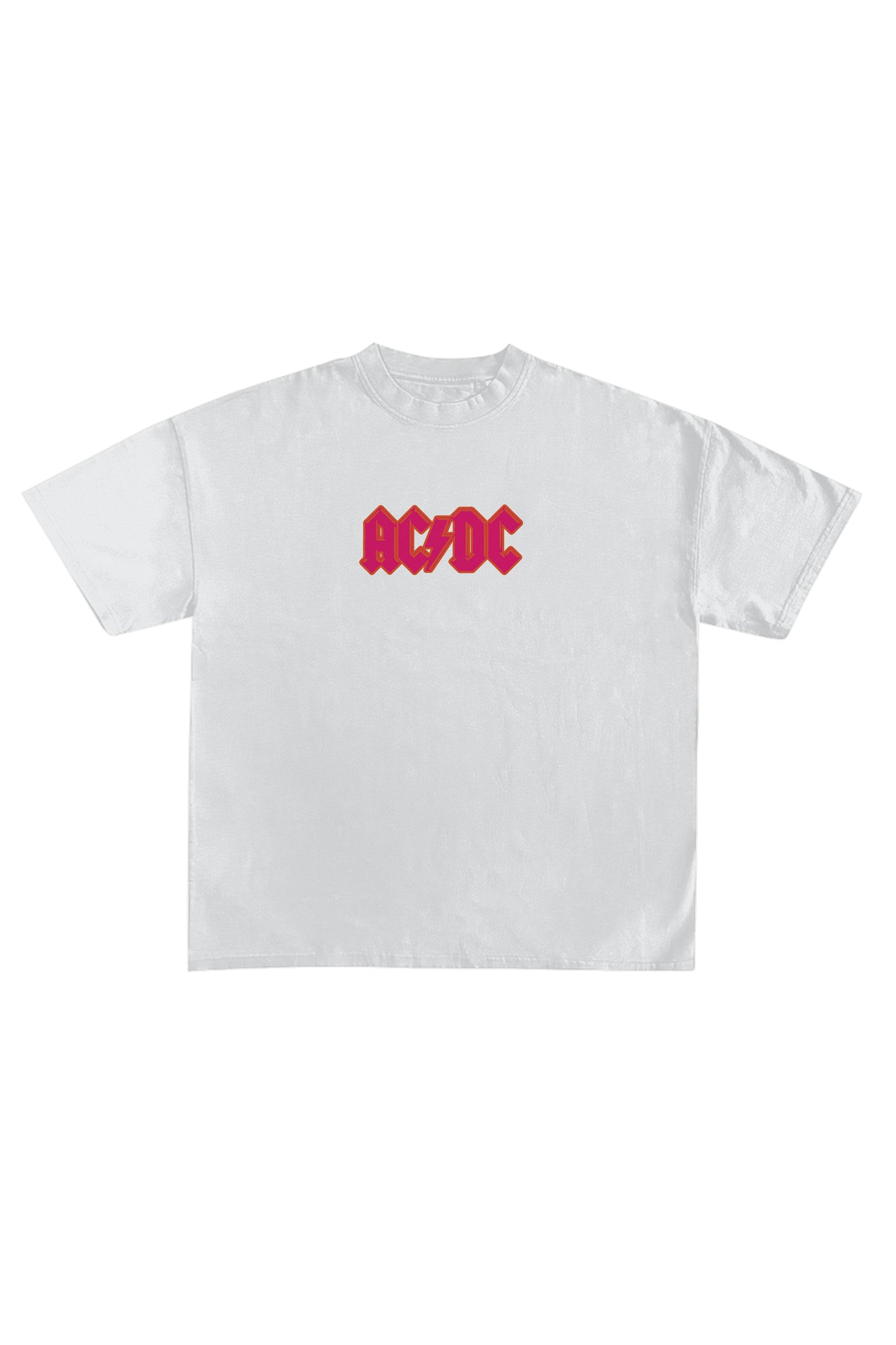 ACDC Designed Oversized T-shirt